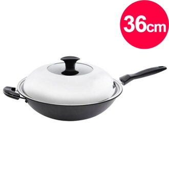 清水 御廚台灣製不沾炒鍋36cm(MF0313)