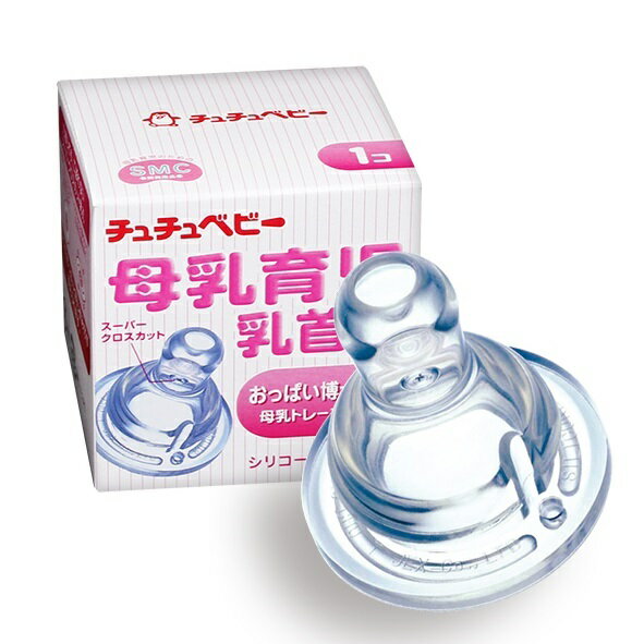 日本【chuchu啾啾】母乳育兒標準口徑奶嘴-1入 CHU99075