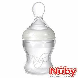 Nuby - 矽膠離乳湯匙奶瓶