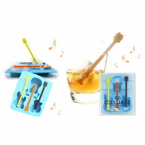 【C13060501】大提琴 吉他 音符 造型攪拌棒 製冰盒/製冰器