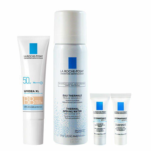 LA ROCHE-POSAY理膚寶水 全護清爽防曬BB霜(SPF50+PPD18)(02健康色30ml)(加贈夏日防曬保濕組)