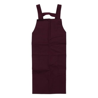 防污圍裙-全身 紅