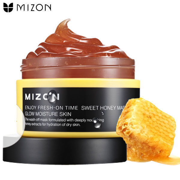 韓國 MIZON 蜂蜜凍感水洗面膜 100ml《BELLE 倍莉小舖》