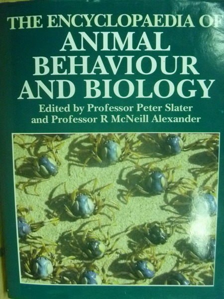 【書寶二手書T4／大學理工醫_ZJE】Animal Behaviour and Biology