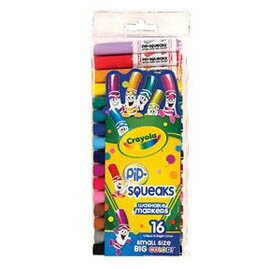 【悅兒樂婦幼用品舘】繪兒樂Crayola 可水洗短桿粗頭彩色筆16色