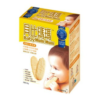 【悅兒樂婦幼用品舘】貝比瑪瑪 香蕉口味米餅 (2枚*12袋)