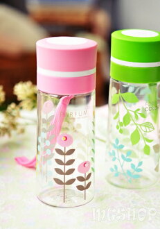 植物系列粉嫩可愛 水杯/水壺/隨手杯(2色/單售)260ml