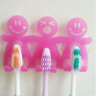 創意生活 三口之家牙刷掛/牙刷架/牙刷伴侶/牙刷座