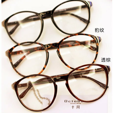 日韓歐美配件造型 平光眼鏡 眼鏡框 男女適用 眼鏡架-5色