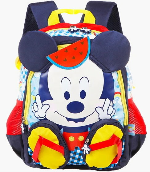 正版Disney 迪士尼西瓜造型幼兒園中小班兒童書包 可愛小包寶寶後背包