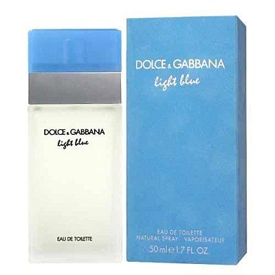 香水1986☆Dolce & Gabbana Light Blue 淺藍女性淡香水 50ml