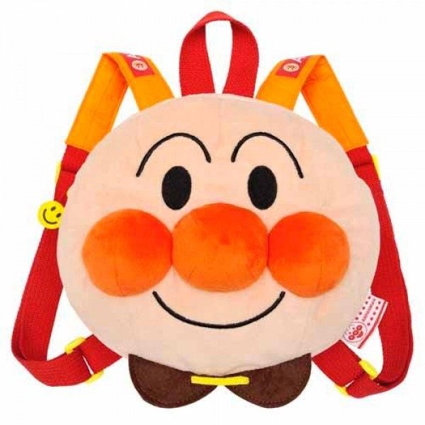 日本直送 Anpanman 麵包超人 軟Q 兒童小背包