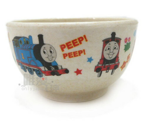 ~*唯愛日本*~C1031100068 THOMAS 湯瑪士小火車 3.5吋兒童小餐碗-與朋友 塑膠碗 台灣製