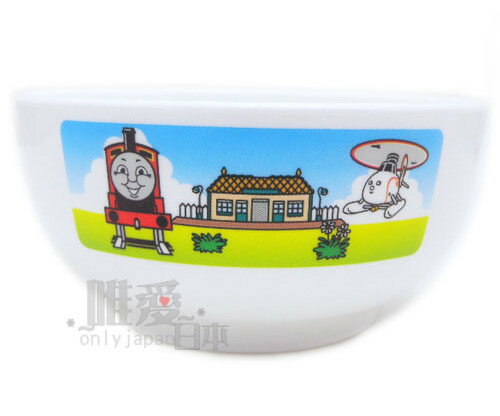 ~*唯愛日本*~D6030900044 THOMAS & FRIENDS 湯瑪士 小火車 日製-BABY碗 塑膠碗 湯碗 日本製