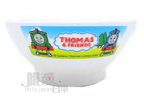 ~*唯愛日本*~D6030900046 THOMAS & FRIENDS 湯瑪士 小火車 BABY茶碗 湯碗 塑膠碗 日本製
