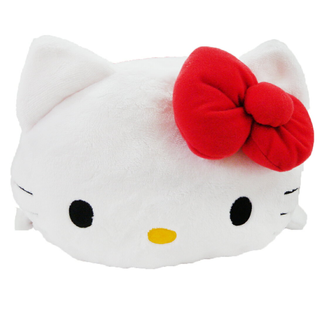 【唯愛日本】14100200008 KT筒形抱枕-紅 三麗鷗 Hello Kitty 凱蒂貓 枕頭 靠枕 午安枕 玩偶
