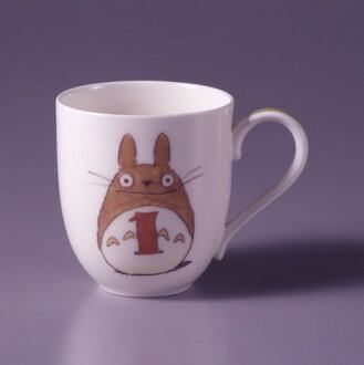 【真愛日本】15041500041 龍貓限定月份杯-1月 龍貓 TOTORO 豆豆龍 水杯 茶杯 馬克杯 正品 限量 預購
