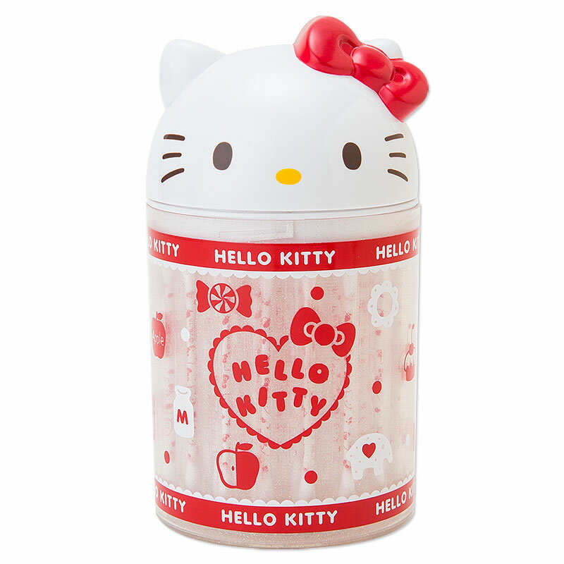 日本直送 Kitty造型棉花棒罐