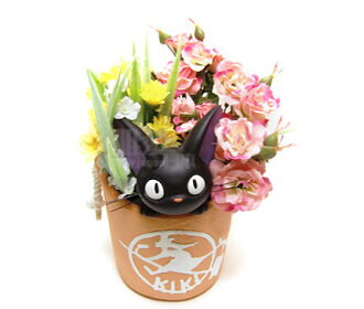 宮崎駿會館 14012400038 花器 黑貓麵包坊盆魔女宅急便黑貓奇奇貓花盆園藝花器 最後機會 痞客邦