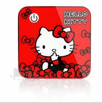 【真愛日本】14022700004 電力銀行-炫彩合金紅 三麗鷗 Hello Kitty 凱蒂貓 行動電源 手機充電器