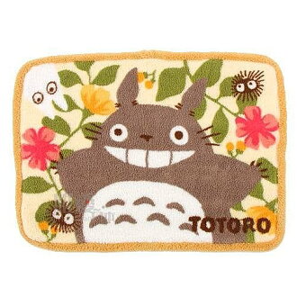 ﹝宮崎駿會館﹞13120200010 滾毛邊毛毯-滿點笑顏70*100cm 龍貓 TOTORO 豆豆龍 懶人毯 暖毯