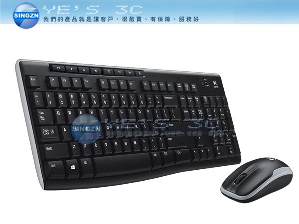 「YEs 3C」全新 Logitech 羅技 MK270r 無線 鍵盤 滑鼠組 2.4 GHz 超小型接收器