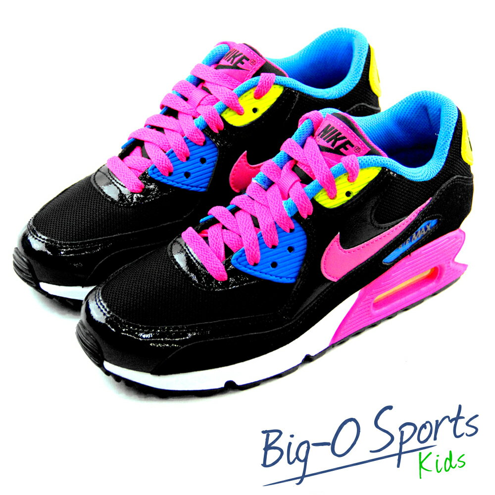 NIKE 耐吉 AIR MAX 90 MESH GG經典復古鞋 女大童724855004