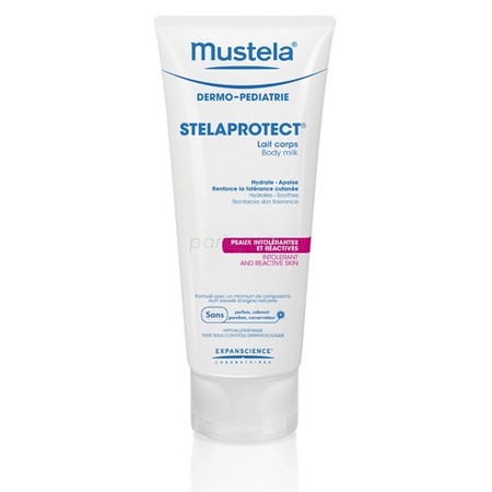 Mustela 慕之恬廊敏弱修復潤身乳 200ml Stelaprotect敏弱系列【巴黎好購】