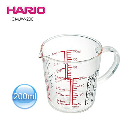 《HARIO》玻璃手把量杯200 / CMJW-200