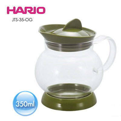 《HARIO》水手舞動茶壺350ml 綠色/JTS-35-OG