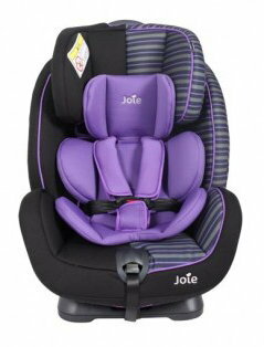 【愛寶媽咪】Joie 0~7歲成長型汽座(條紋紫)