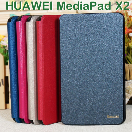 【三折斜立】華為 Huawei MediaPad X2/X1 專用平板側掀皮套/翻頁式平板保護套/立架展示  