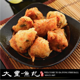 【大豐魚丸】火鍋料鍋物炸物專家-香菜花枝-300g