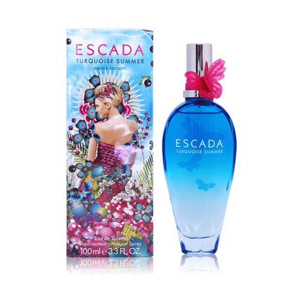 Escada Turquoise Summer 綻藍香頌女性淡香水 50ml《Belle倍莉小舖》
