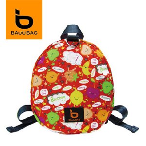 【微笑MIT】Bebe/BAUUBAG-貝貝寶貝水果時光後背包 S141104FD(紅)01900087-02069