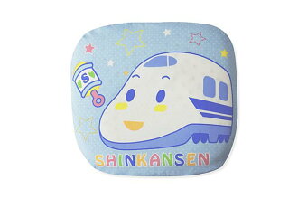 【真愛日本】12091900009方型乳膠枕三麗鷗家ShinKanSen 藍色新幹線嬰幼兒枕頭