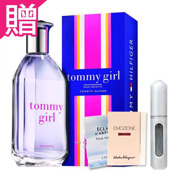 Tommy Girl Neon Brights 霓虹 光湛繽紛 女性淡香水 50ml贈香水底部氣壓式空瓶4ml+隨機針管《Belle倍莉小舖》