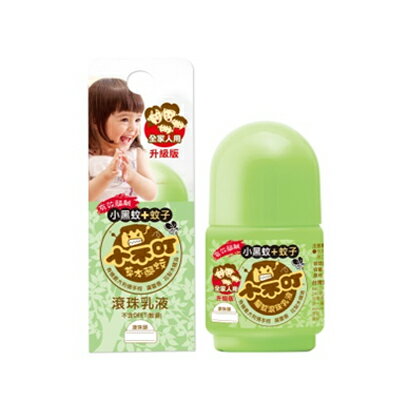 【悅兒樂婦幼用品舘】bab 培寶 小不叮驅蚊滾珠乳30ml-升級版(全家人)