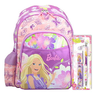 芭比Barbie 花開富貴書包文具組(BLA272832C)
