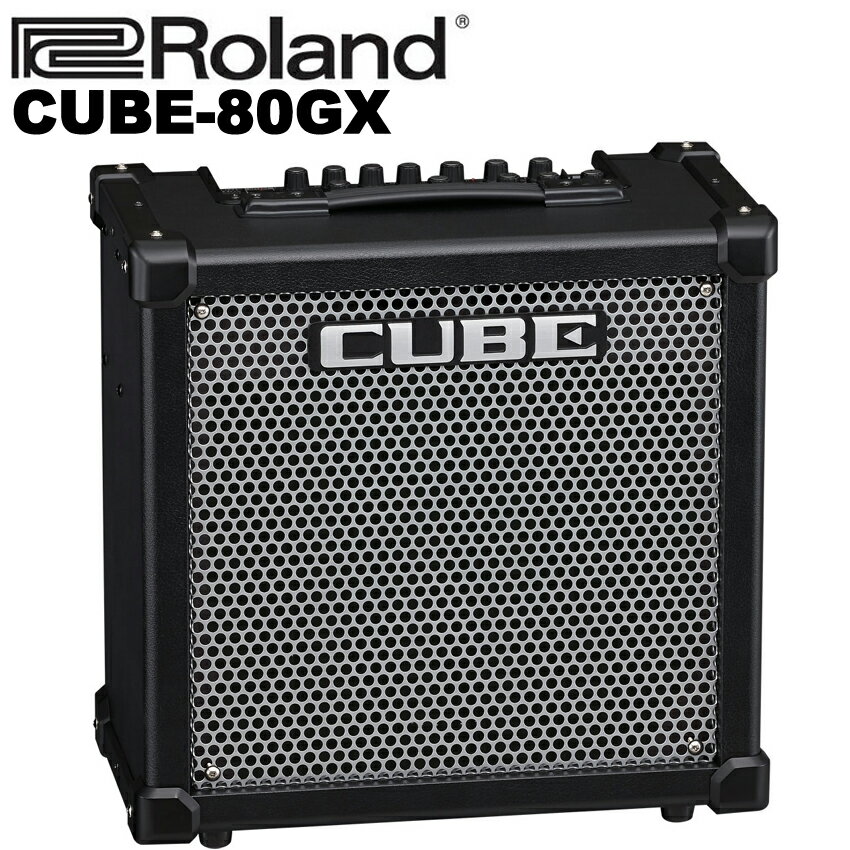 【非凡樂器】Roland CUBE-80GX(Cube 80GX)電吉他音箱/內建破音/可連接iphone/原廠公司貨