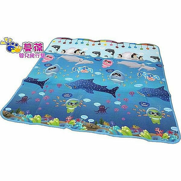 僅一組出清 ~ 蔓葆嬰兒爬行墊 海洋系列 180x180x0.5cm 遊戲墊 萬用地墊