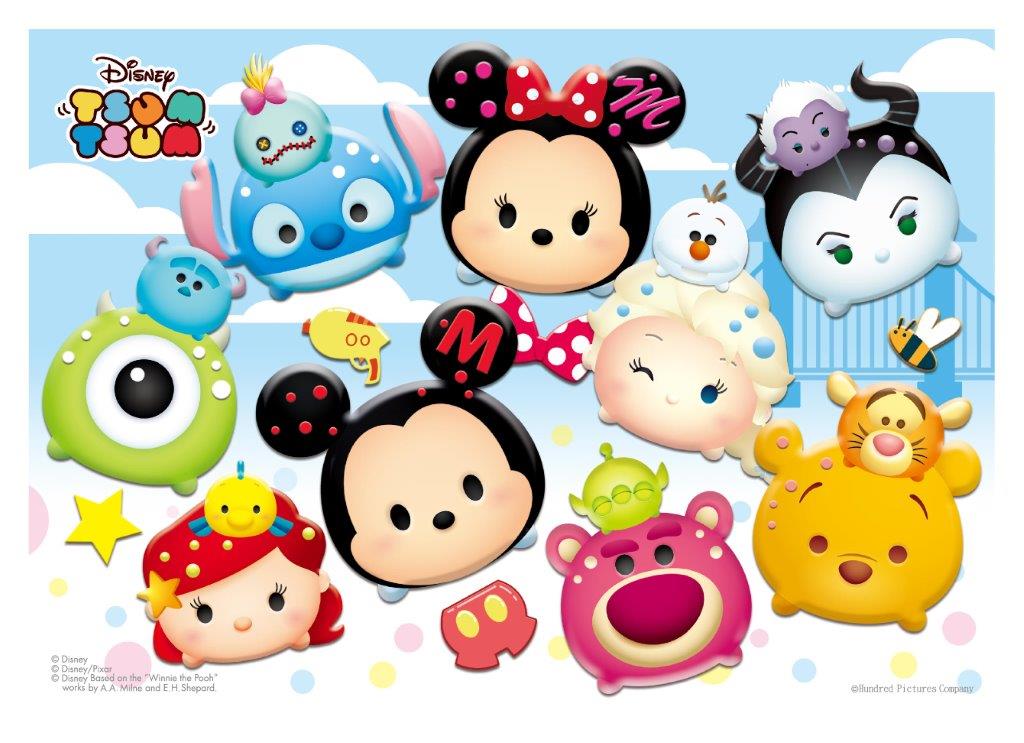 disney tsum tsum糖果天空拼图108片