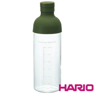 HARIO 酒瓶墨綠調味瓶300 CKB-300-OG