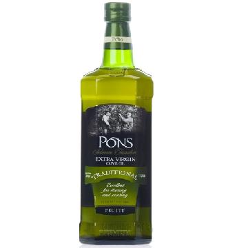 西班牙 PONS 特級冷壓橄欖油 1L *12瓶組