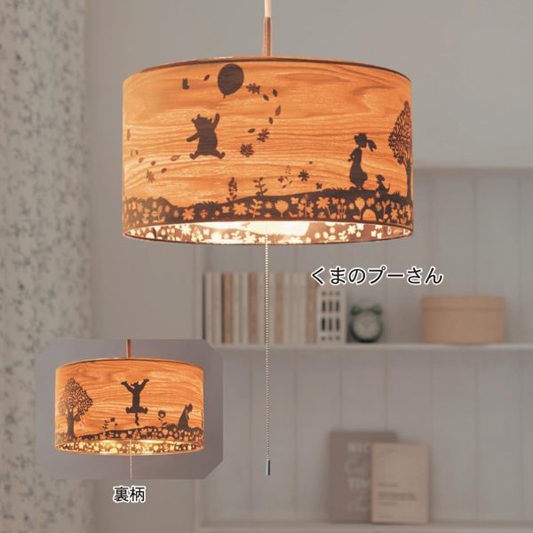 迪士尼維尼熊餐桌燈吸頂燈012367代購海渡