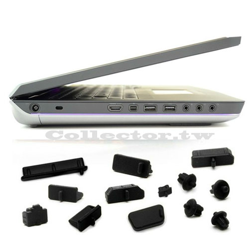 【O14081402】筆記型電腦防塵塞 筆電USB防塵塞 耳機孔防塵 標準接口防塵塞  
