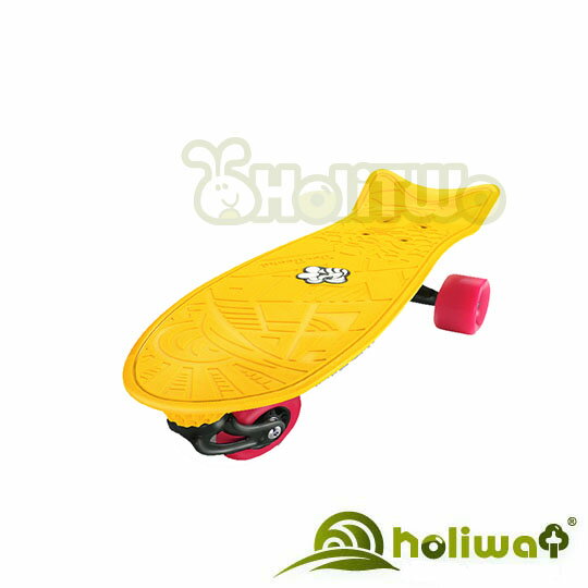 【Holiway】MIT BeeBoard 衝浪滑板蜜蜂板-黃色 加碼送運動水壺＋小方巾