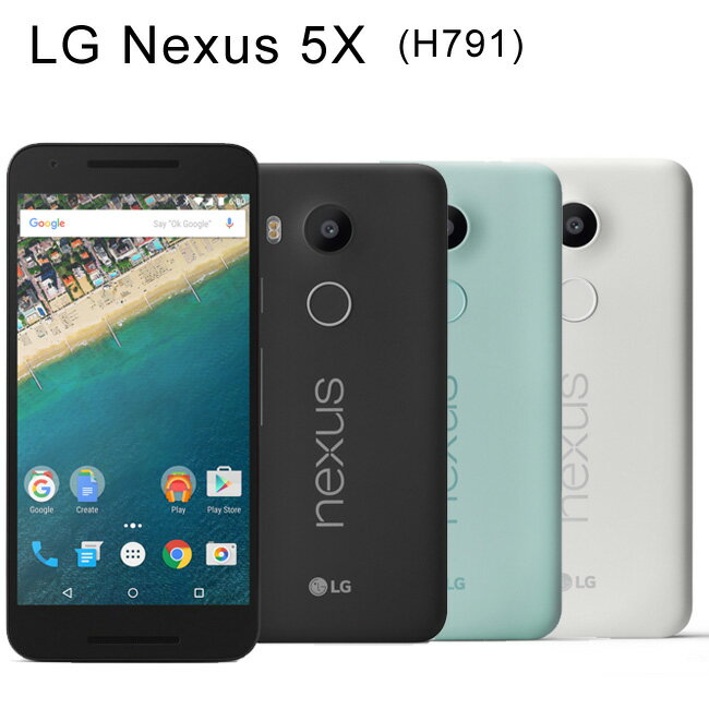 【2gb-ram/16gb-rom】lg nexus 5x (h791) 5.2吋4k录影智慧型手机