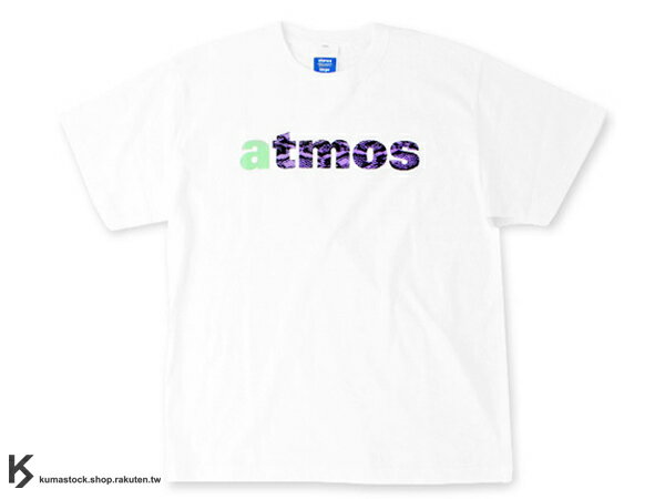 日本直送入荷 現貨 日本原宿鞋舖 atmos SNAKESKIN LOGO TEE 蛇紋 字體 短T 白底 紫蛇紋 NEW BALANCE CM996 FACE OFF