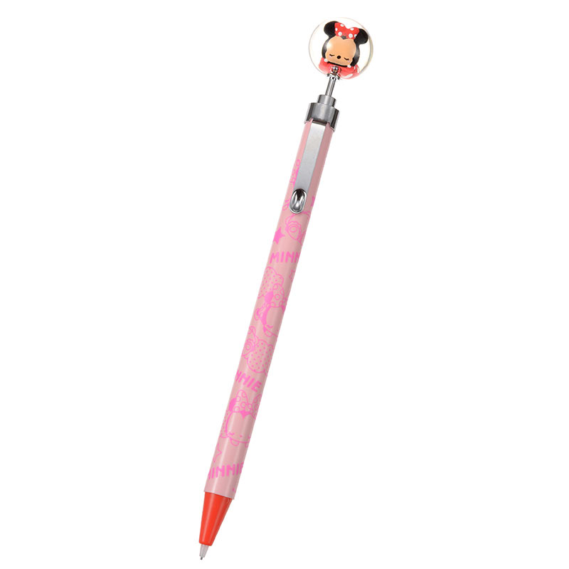 【真愛日本】16041800023	專賣限定水晶球自動鉛筆-米妮 迪士尼 米老鼠米奇 米妮自動鉛筆 書寫 文具 日本製